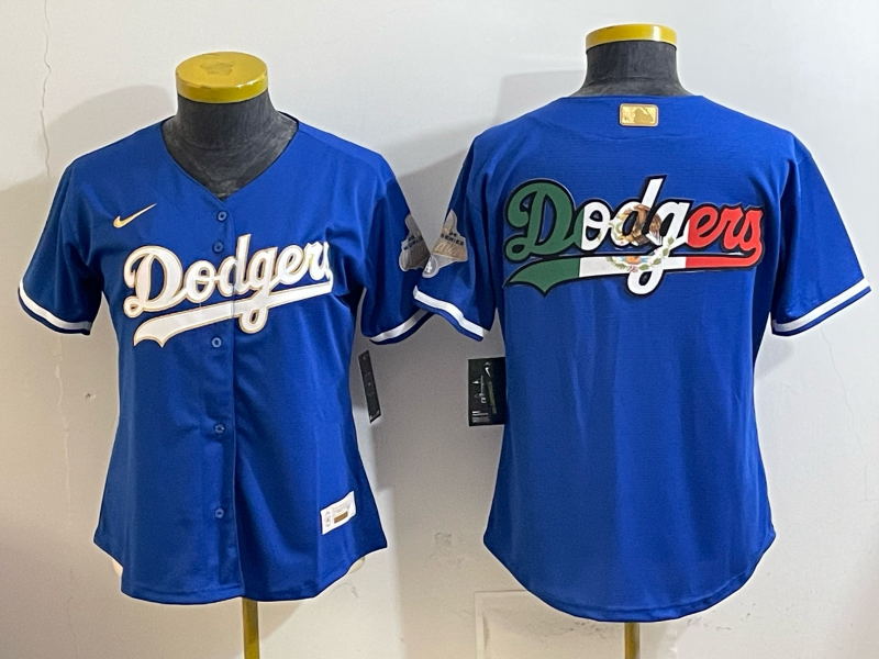 women Los Angeles Dodgers blank blue Game 2026 Nike MLB Jersey 0414001->women mlb jersey->Women Jersey
